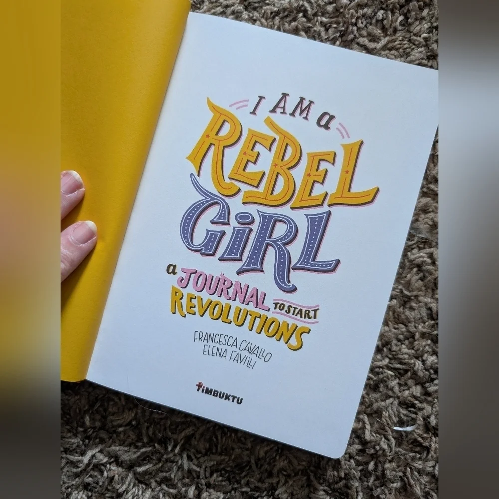 Rebel Girl Hardcover Journal